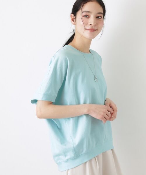 Dessin / デッサン カットソー | ミニ裏毛 立体フォルムプルオーバー | 詳細13