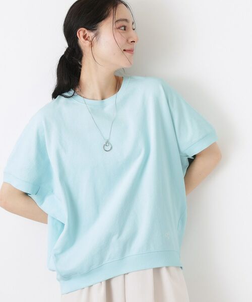 Dessin / デッサン カットソー | ミニ裏毛 立体フォルムプルオーバー | 詳細14