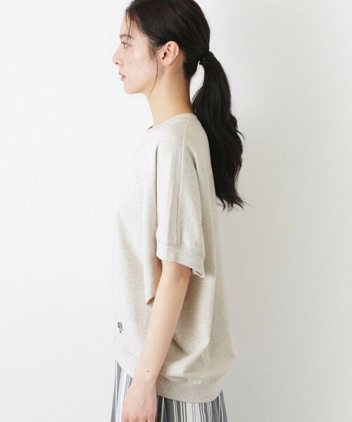 Dessin / デッサン カットソー | ミニ裏毛 立体フォルムプルオーバー | 詳細18