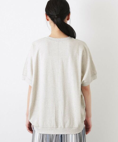 Dessin / デッサン カットソー | ミニ裏毛 立体フォルムプルオーバー | 詳細19