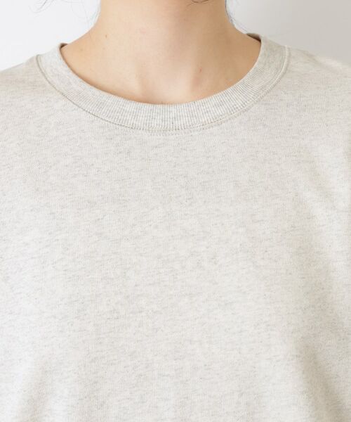 Dessin / デッサン カットソー | ミニ裏毛 立体フォルムプルオーバー | 詳細20