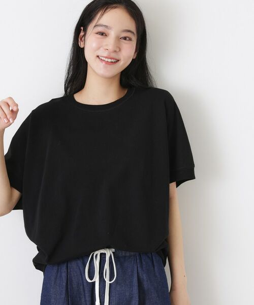 Dessin / デッサン カットソー | ミニ裏毛 立体フォルムプルオーバー | 詳細5