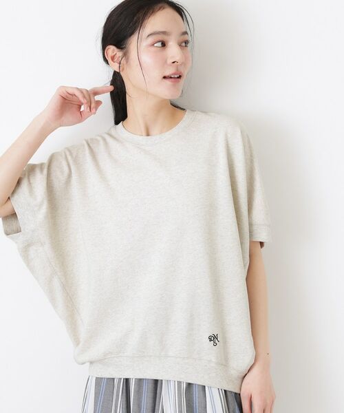 Dessin / デッサン カットソー | ミニ裏毛 立体フォルムプルオーバー | 詳細9