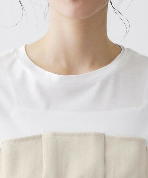 Dessin / デッサン カットソー | 【セットアップ可】ビスチェドッキングTシャツ | 詳細16