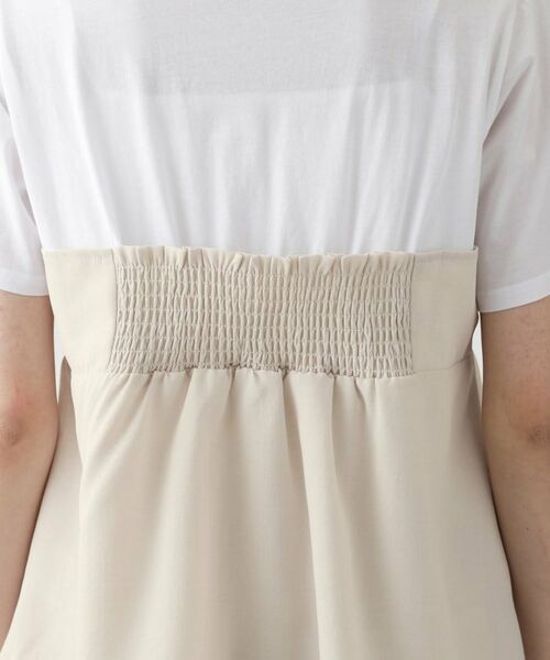 Dessin / デッサン カットソー | 【セットアップ可】ビスチェドッキングTシャツ | 詳細19