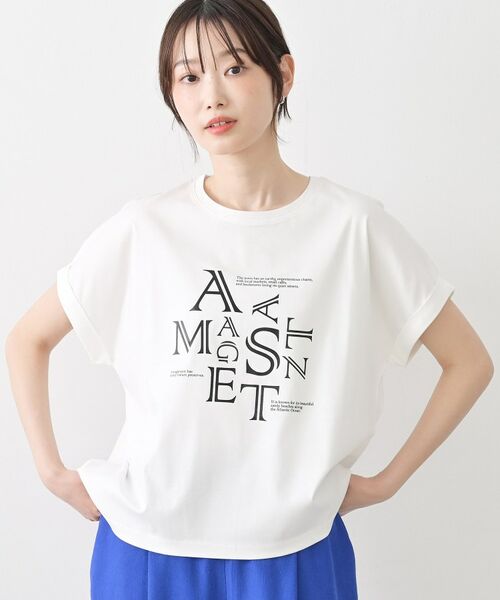 Dessin / デッサン Tシャツ | シルケットスムース ロゴTシャツ | 詳細1