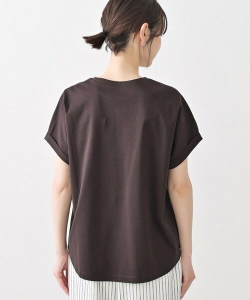 Dessin / デッサン Tシャツ | 【洗える】美光沢カットソーロゴTシャツ | 詳細19