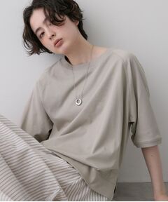 Dessin / デッサン カットソー | 【UVカット、接触冷感】フォルムカットソー