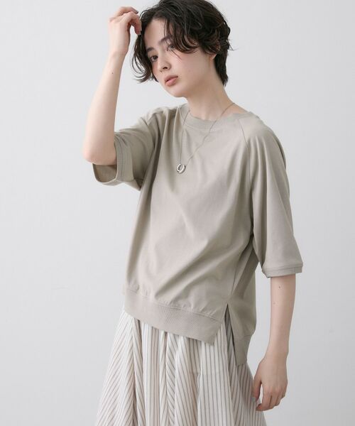 Dessin / デッサン カットソー | 【UVカット、接触冷感】フォルムカットソー | 詳細10