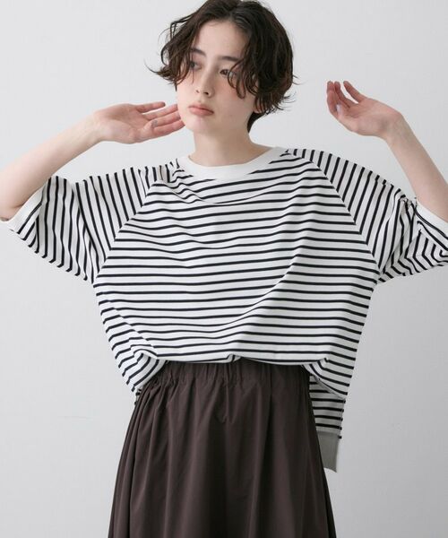 Dessin / デッサン カットソー | 【UVカット、接触冷感】フォルムカットソー | 詳細17