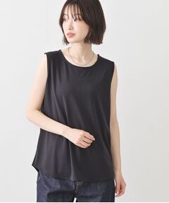 Dessin / デッサン シャツ・ブラウス | タックノースリーブジョーゼットブラウス