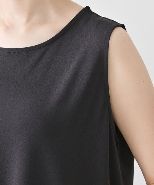 Dessin / デッサン シャツ・ブラウス | タックノースリーブジョーゼットブラウス | 詳細13