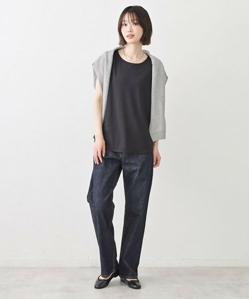 Dessin / デッサン シャツ・ブラウス | タックノースリーブジョーゼットブラウス | 詳細6