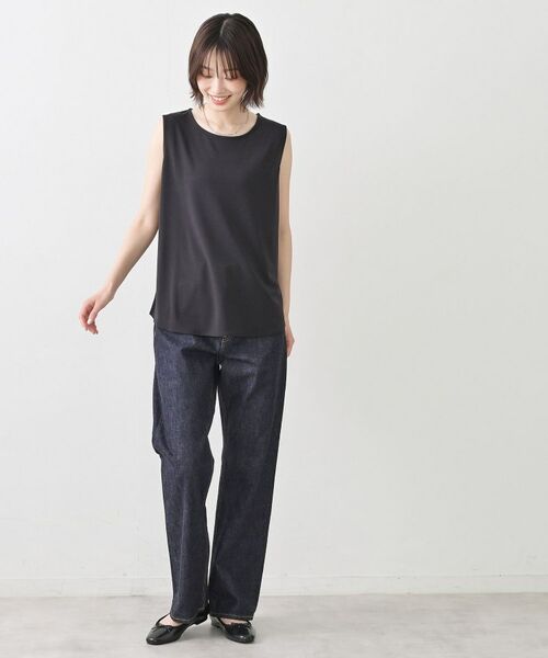 Dessin / デッサン シャツ・ブラウス | タックノースリーブジョーゼットブラウス | 詳細7