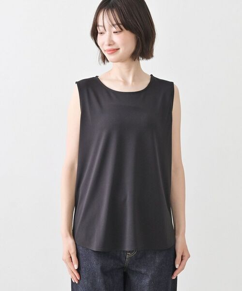 Dessin / デッサン シャツ・ブラウス | タックノースリーブジョーゼットブラウス | 詳細9