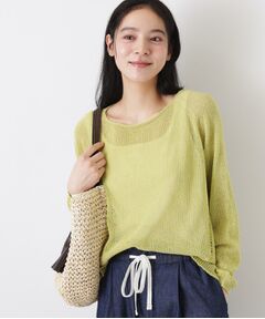 Dessin / デッサン ニット・セーター | 透かし編みデザインニット