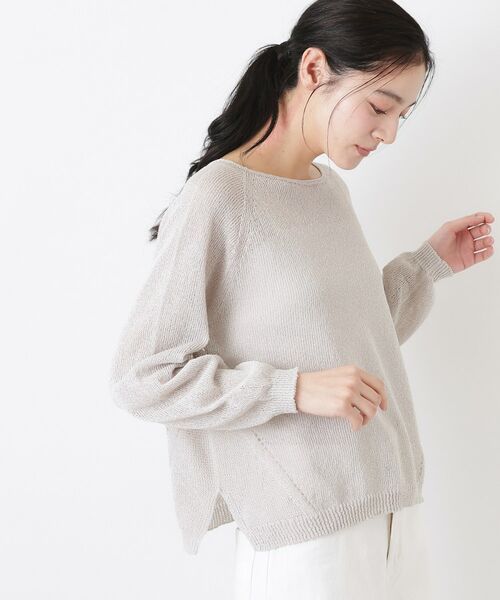 Dessin / デッサン ニット・セーター | 透かし編みデザインニット | 詳細1