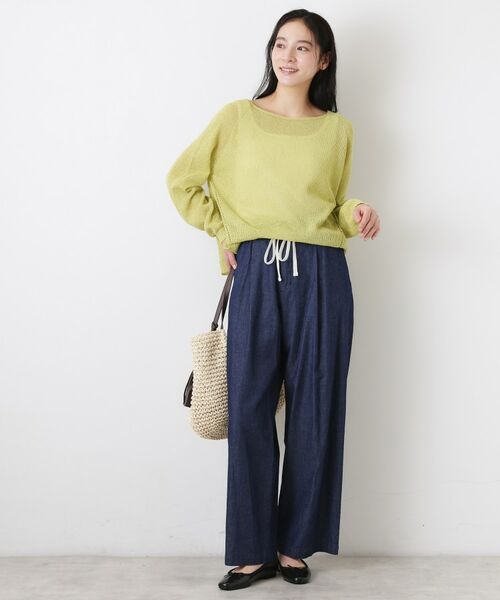 Dessin / デッサン ニット・セーター | 透かし編みデザインニット | 詳細11