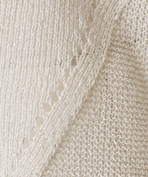 Dessin / デッサン ニット・セーター | 透かし編みデザインニット | 詳細4