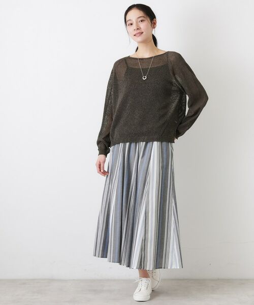 Dessin / デッサン ニット・セーター | 透かし編みデザインニット | 詳細7