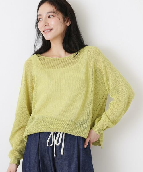 Dessin / デッサン ニット・セーター | 透かし編みデザインニット | 詳細9