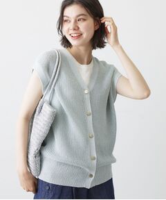Dessin / デッサン ベスト | ペーパーヤーンニットベスト