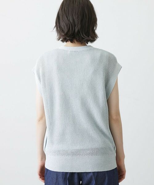 Dessin / デッサン ベスト | ペーパーヤーンニットベスト | 詳細15