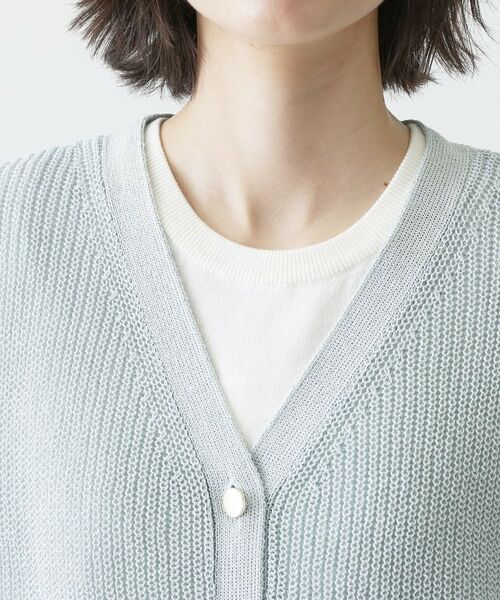 Dessin / デッサン ベスト | ペーパーヤーンニットベスト | 詳細16