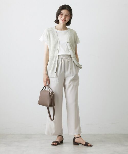 Dessin / デッサン ベスト | ペーパーヤーンニットベスト | 詳細7