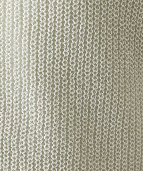 Dessin / デッサン ベスト | ペーパーヤーンニットベスト | 詳細8