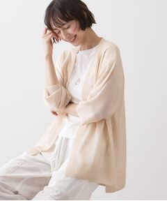 Dessin / デッサン カーディガン・ボレロ | ミドル丈シアーカーディガン