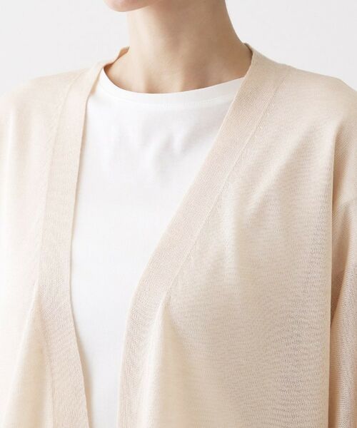 Dessin / デッサン カーディガン・ボレロ | ミドル丈シアーカーディガン | 詳細16