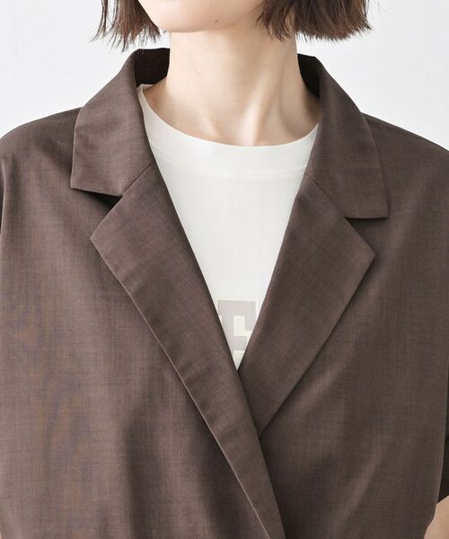 Dessin / デッサン テーラードジャケット | 【接触冷感】ライクハーフスリーブジャケット | 詳細16
