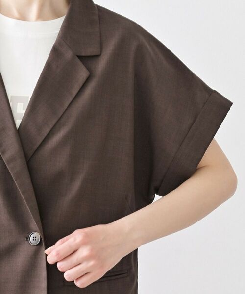 Dessin / デッサン テーラードジャケット | 【接触冷感】ライクハーフスリーブジャケット | 詳細17