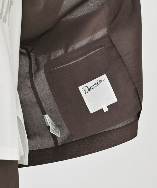 Dessin / デッサン テーラードジャケット | 【接触冷感】ライクハーフスリーブジャケット | 詳細20