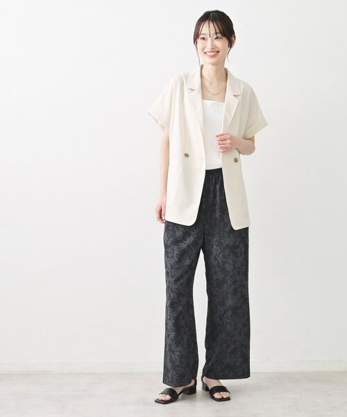 Dessin / デッサン テーラードジャケット | 【接触冷感】ライクハーフスリーブジャケット | 詳細3