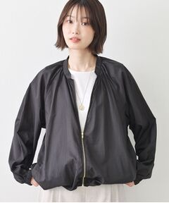 Dessin / デッサン レザーブルゾン・ジャケット | シアーナイロンZIPブルゾン