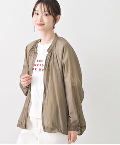 Dessin / デッサン レザーブルゾン・ジャケット | シアーナイロンZIPブルゾン