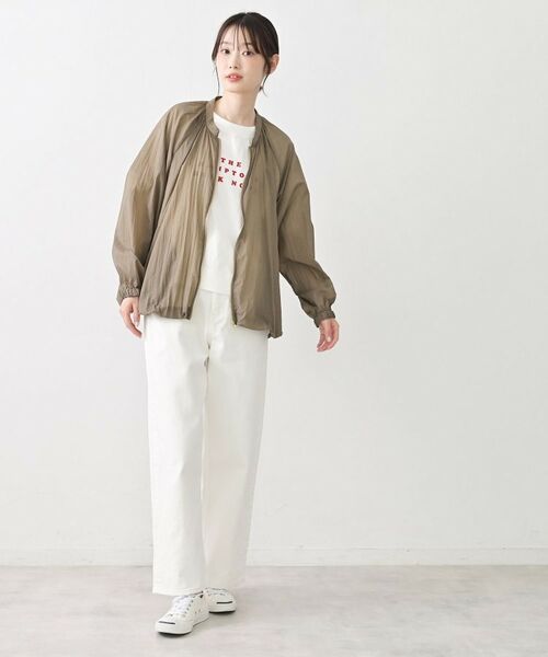 Dessin / デッサン レザーブルゾン・ジャケット | シアーナイロンZIPブルゾン | 詳細11