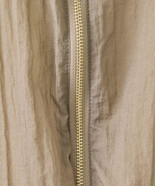 Dessin / デッサン レザーブルゾン・ジャケット | シアーナイロンZIPブルゾン | 詳細12