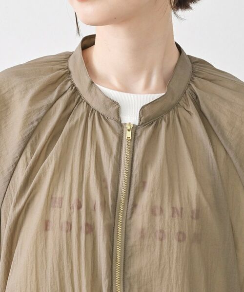 Dessin / デッサン レザーブルゾン・ジャケット | シアーナイロンZIPブルゾン | 詳細16