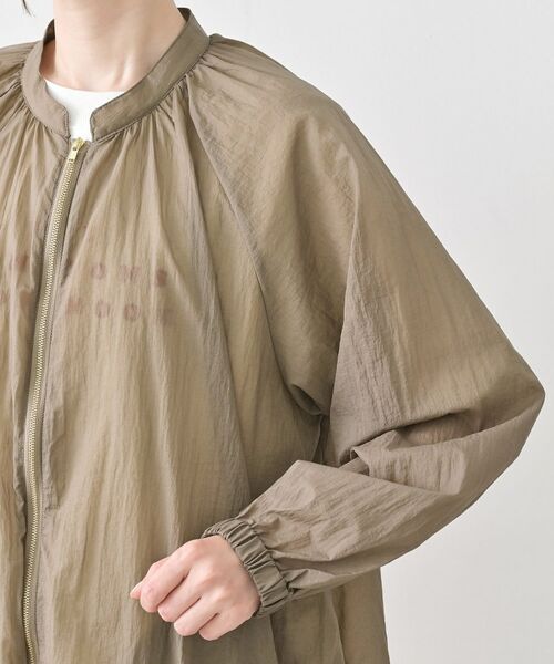 Dessin / デッサン レザーブルゾン・ジャケット | シアーナイロンZIPブルゾン | 詳細17