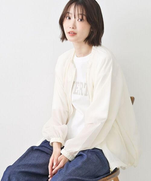 Dessin / デッサン レザーブルゾン・ジャケット | シアーナイロンZIPブルゾン | 詳細2