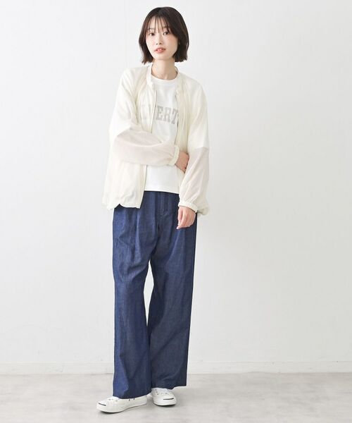 Dessin / デッサン レザーブルゾン・ジャケット | シアーナイロンZIPブルゾン | 詳細3