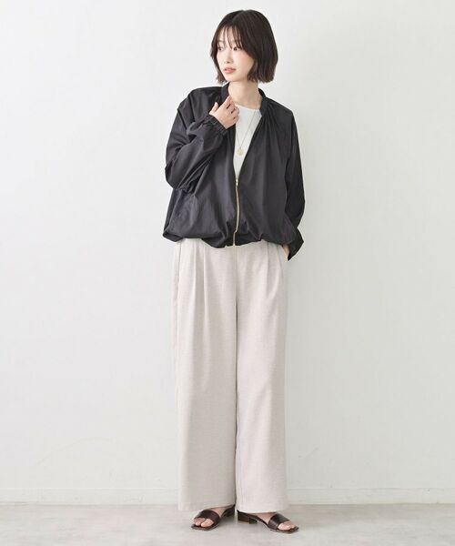 Dessin / デッサン レザーブルゾン・ジャケット | シアーナイロンZIPブルゾン | 詳細6