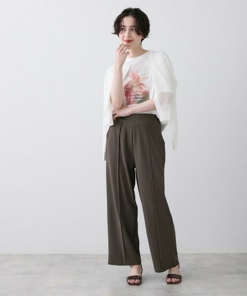 Dessin / デッサン セットアップ | ジョーゼットブラウス＆パンツセットアップ | 詳細11