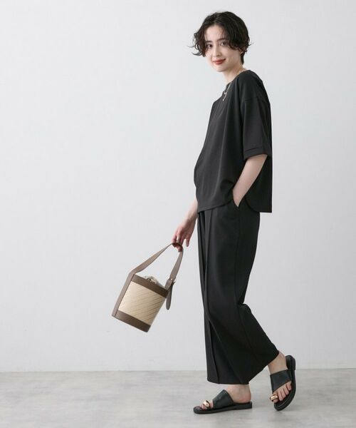 Dessin / デッサン セットアップ | ジョーゼットブラウス＆パンツセットアップ | 詳細4