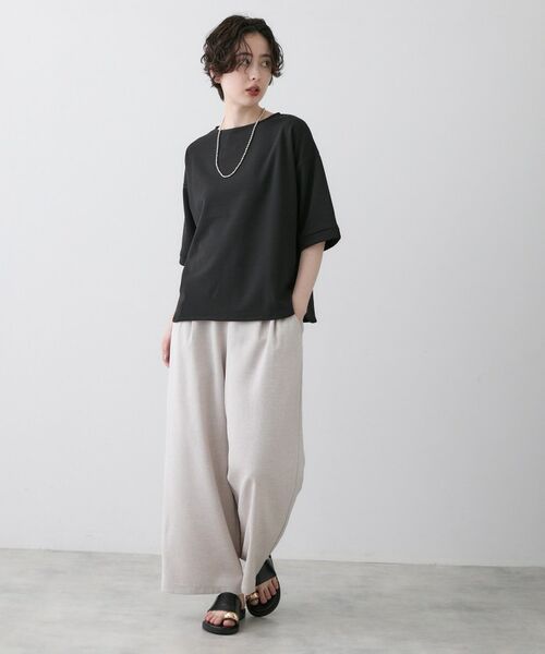 Dessin / デッサン セットアップ | ジョーゼットブラウス＆パンツセットアップ | 詳細5