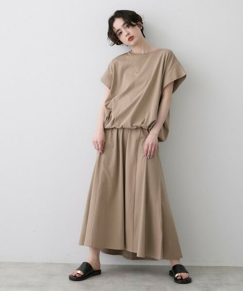 Dessin / デッサン セットアップ | 【セットアップ】【汗シミ防止】ミニ裏毛セットアップ（キャメルブラウン(041)）