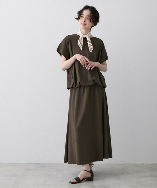 Dessin / デッサン セットアップ | 【セットアップ】【汗シミ防止】ミニ裏毛セットアップ（ブラウン(044)）